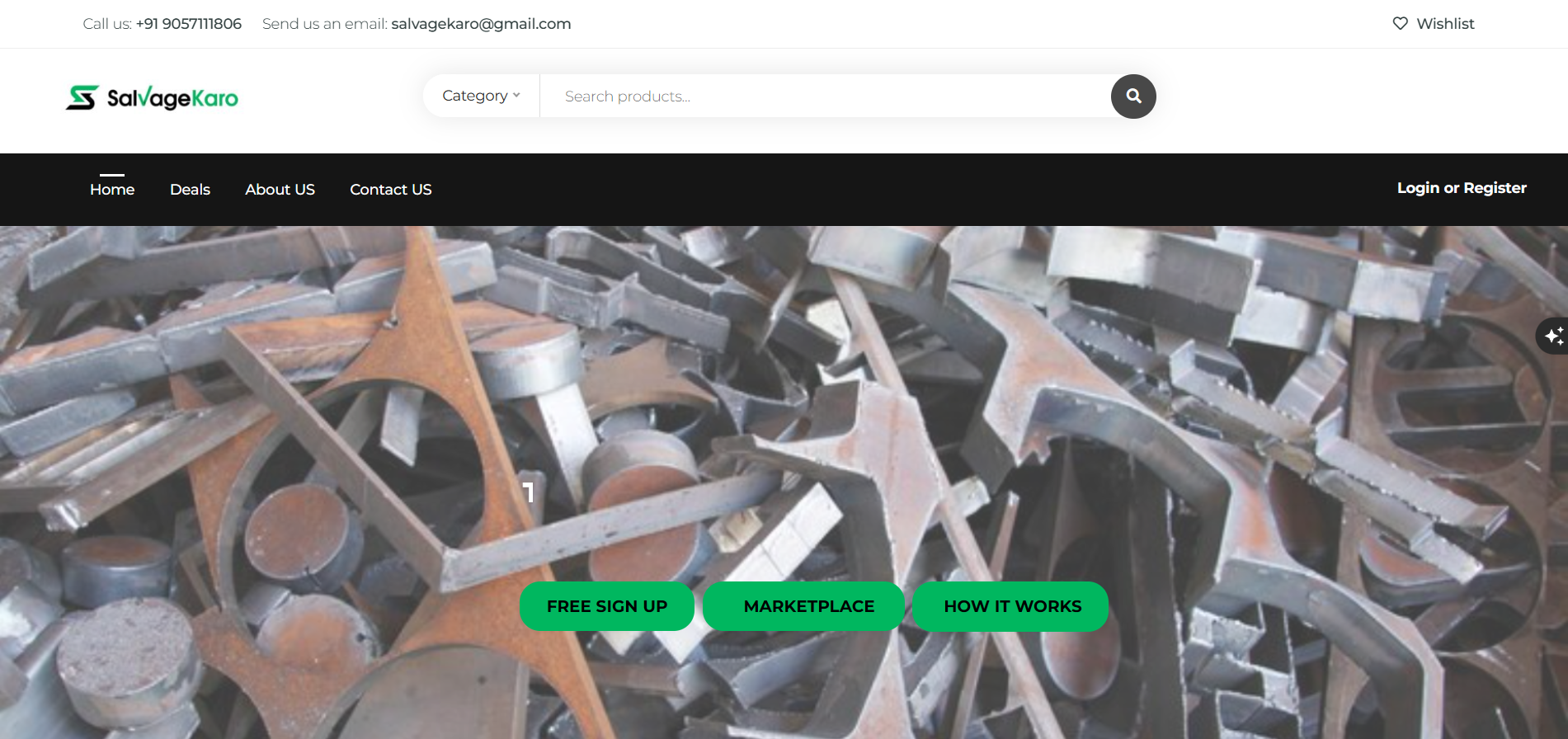 SalvageKaro Marketplace